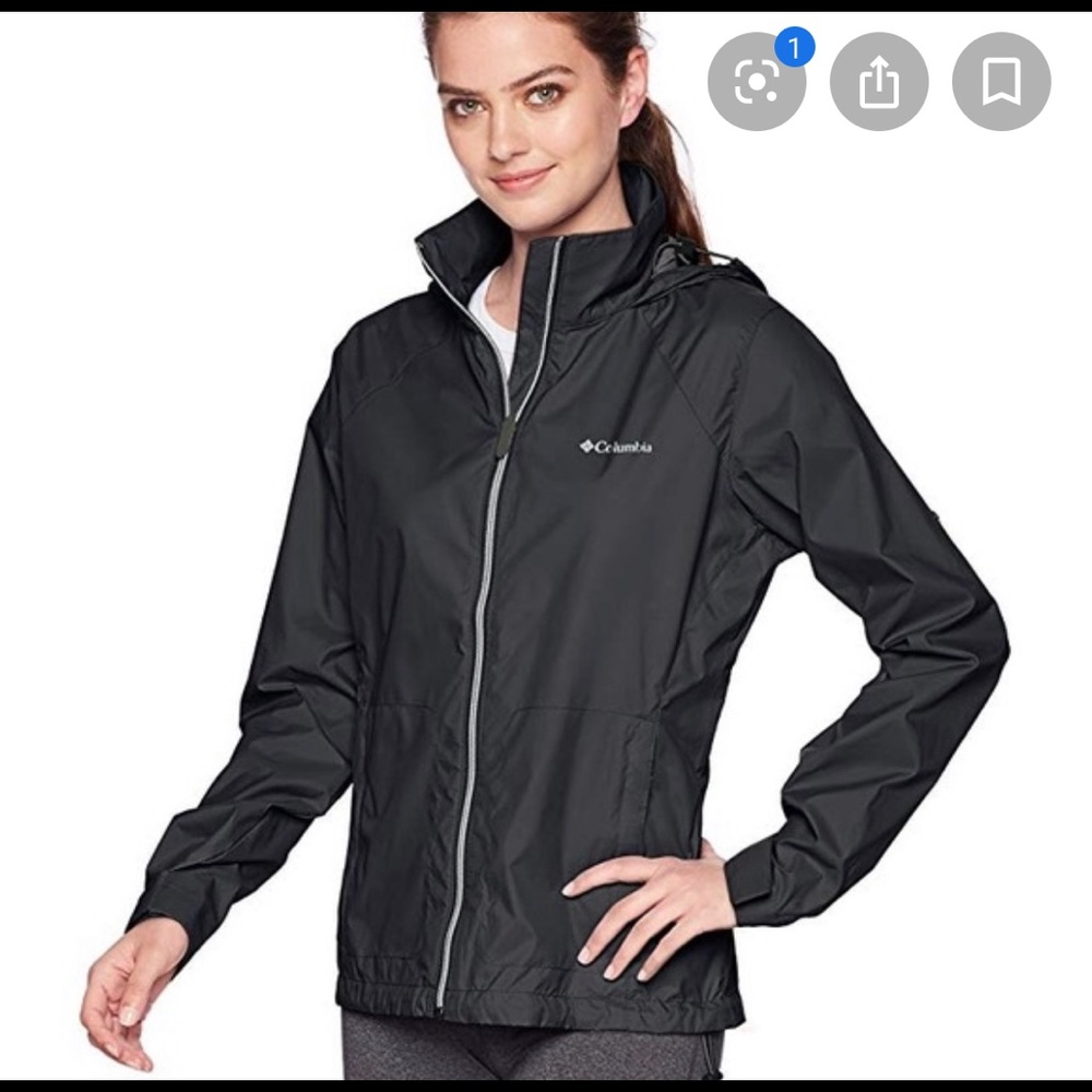 Columbia rain jacket